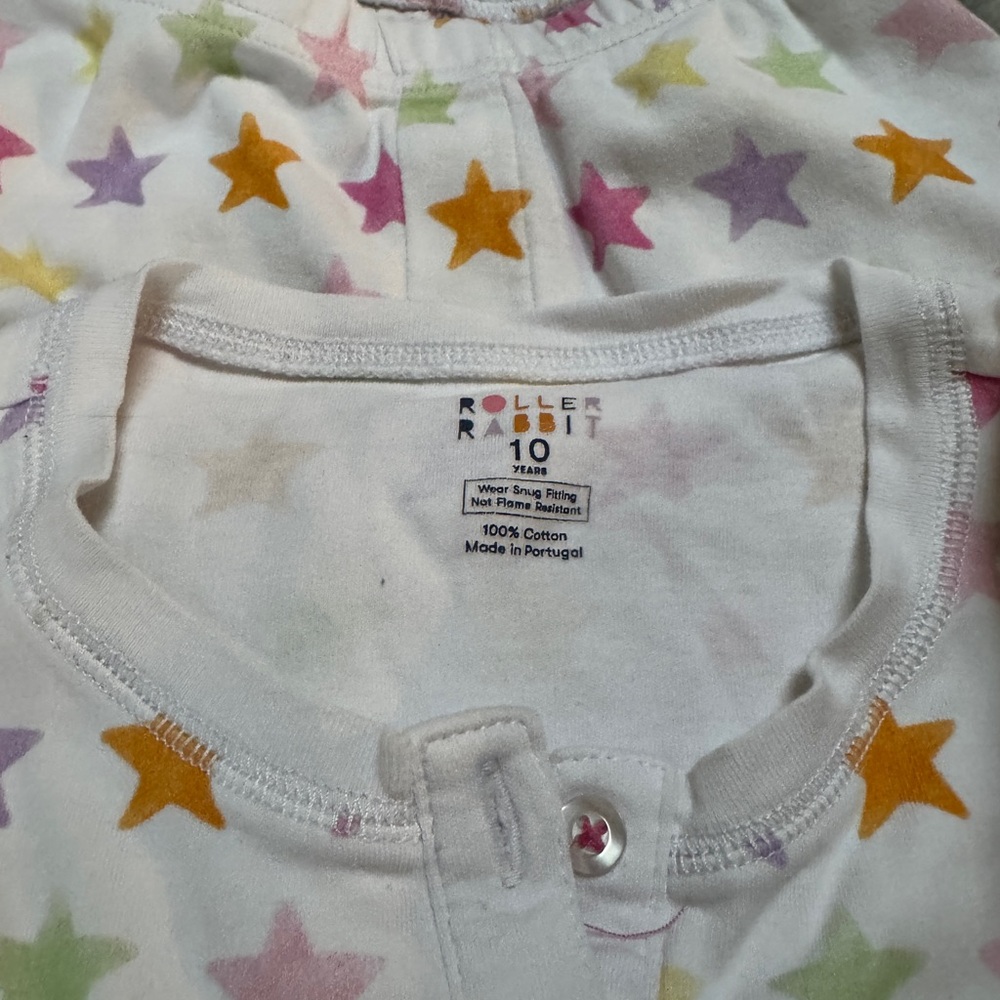 Roller Rabbit Kids Star Print Pajama Set